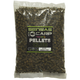 Sensas Pelety Club Green Fish 1kg