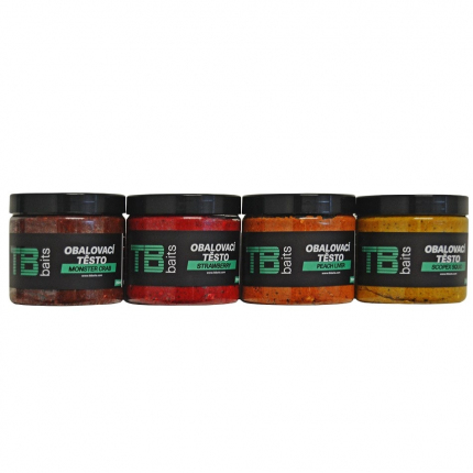 TB Baits Obalovací pasta Peach Liver 200 ml