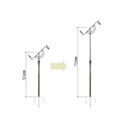 Delphin Teleskopický Držák Na Prut FlexiSTICK