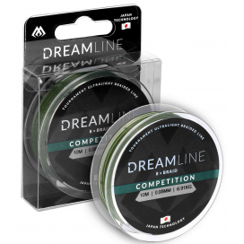 Mikado Pletená Šňůra Dreamline Competition 0.08mm/6.91kg/10m Zelená 1 Cívka