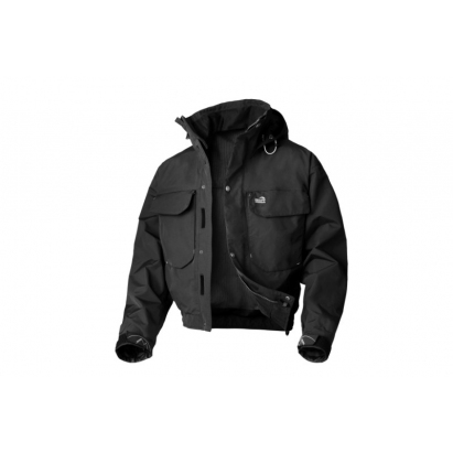 Nepromokavá bunda Geoff Anderson WS Basis černá Velikost: S Nepromokavá bunda Geoff Anderson WS Basis černá Velikost: S