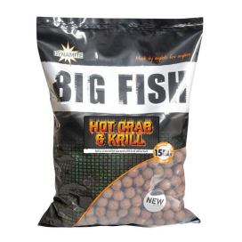 Dynamite Baits Boilies Big Fish Hot Crab&Krill 15 mm 1,8 kg