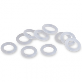 Doiyo gumové kroužky Neko & Wacky Rig Rings Clear 20ks