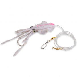 Aquantic návazec Octopus Leader Rig White Spotted Pink