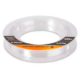 Iron Trout vlasec Super Line 200m 0,25mm Transparent Clear