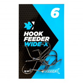 FEEDER EXPERT háčky - WIDE-X hook č.6 10ks
