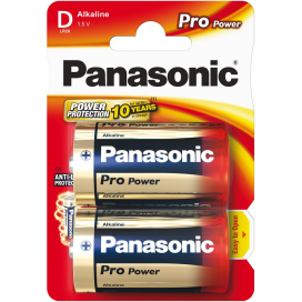 Panasonic Baterie LR20 1,5V Pro Power Gold 2ks