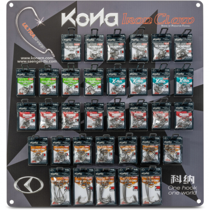 Iron Claw stojan s offsetovými háčky Kona Iron Claw stojan s offsetovými háčky Kona