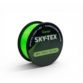 Garda vlasce - SKY-TEX fluo zelený 600m 0,28mm 8,1kg Garda vlasce - SKY-TEX fluo zelený 600m 0,28mm 8,1kg