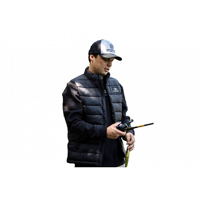 SPORTEX vesta černá s logem Velikost: L