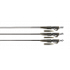 Edges Naturals 50lb Leadcore Lead Clip Leaders 3pcs