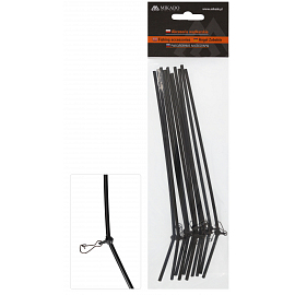 Mikado Tube Anti Tangle With Snap 15cm 30 Pcs.