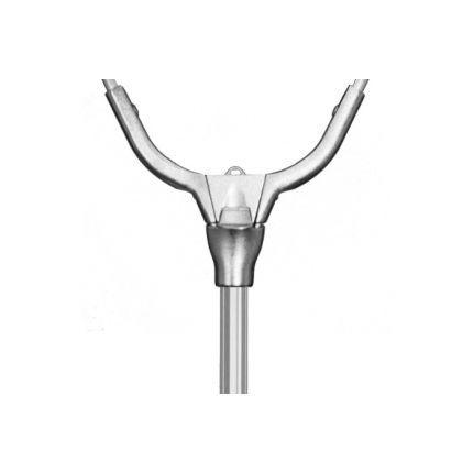 Delphin Podběrák Kovový Střed a Pogumovaná Síťka 60x60 240 cm