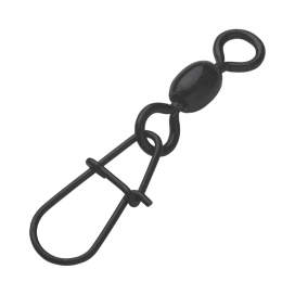 MadCat Obratlík Stainless Swivels With Egg Snap Black 1 70kg 5ks