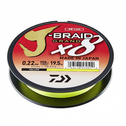Daiwa Splétaná Šňůra J-Braid Dark Green 150 m