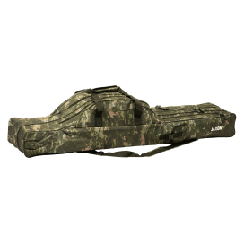 THREE COMPARTMENT HOLDALL 155cm OXFORD 1200D - Jaxon Pouzdro na pruty CAMO 3 kom XRT