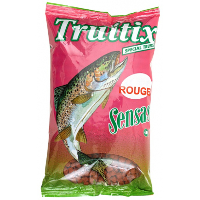 Sensas Truitix Pelety Pstruhové Pelety červené 500g Sensas Truitix Pelety Pstruhové Pelety červené 500g