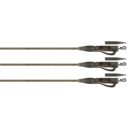 Fox Závěsky Edges Tubing Leadclip Ready Rigs Size 7 3 ks Naturals