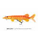 Ultra Realistic Replicant Pike 25cm Golden Pike