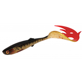 Mikado Nástraha Sicario Pike Tail 10.5cm/spotted Bullhead 4 Ks