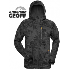 Geoff Anderson Bunda Hoody 3 Black Leaf Varianta: velikost XXXL