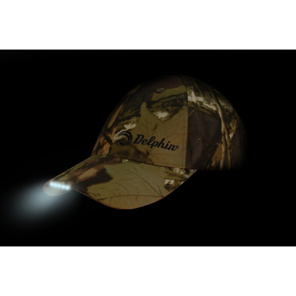 Delphin Kšiltovka s LED