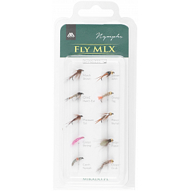 Mikado Sada Umělé Mouchy Nymphs Barbless 1 Ks
