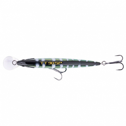 Shimano Wobler Lure Yasei Trigger Twitch SP Pearl Tiger 9 cm 11 g