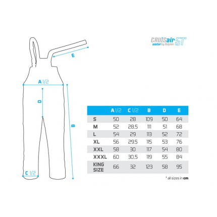 Delphin Kalhoty CruisAIR WINTER 5T